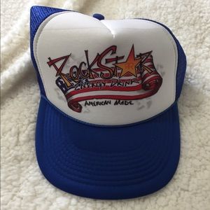 Rockstar trucker hat